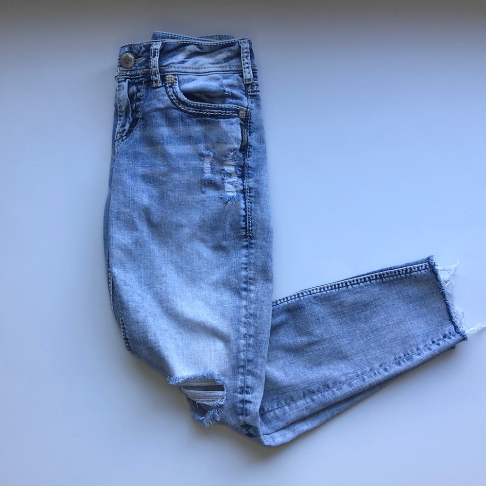 Suki Mid Ankle Skinny Jeans